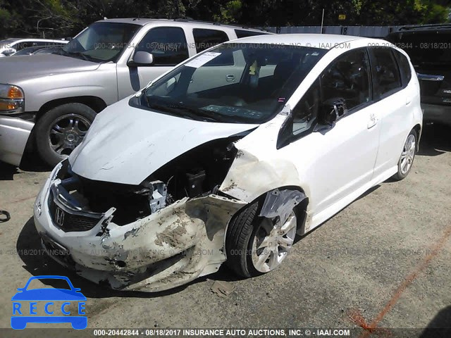 2010 Honda FIT SPORT JHMGE8H43AC031151 Bild 1