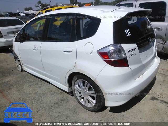 2010 Honda FIT SPORT JHMGE8H43AC031151 зображення 2