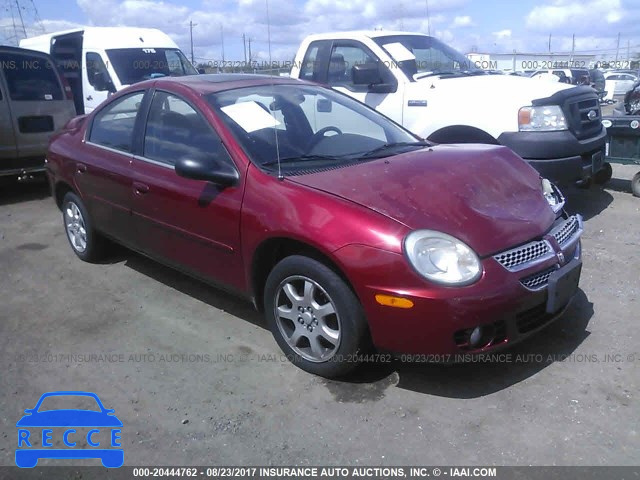 2005 Dodge Neon 1B3ES56C25D284506 зображення 0