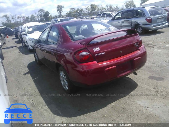 2005 Dodge Neon 1B3ES56C25D284506 image 2