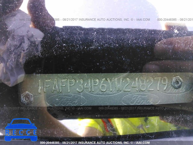 2000 Ford Focus 1FAFP34P6YW248279 image 8