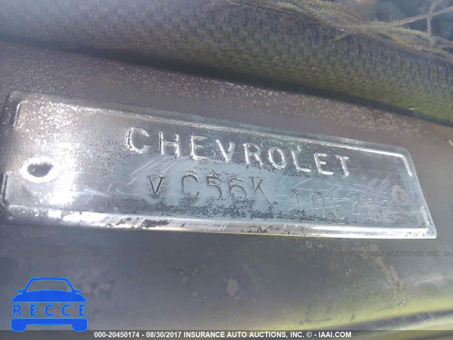 1956 CHEVROLET BEL AIR VC56K106483 image 8