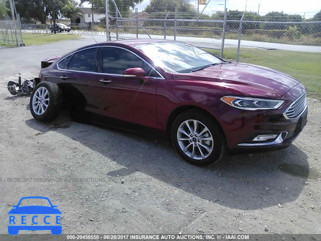 2017 FORD FUSION 3FA6P0HD7HR273838 зображення 0