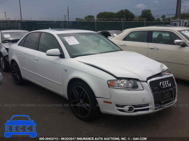 2007 Audi A4 WAUDF78E97A145029 image 0