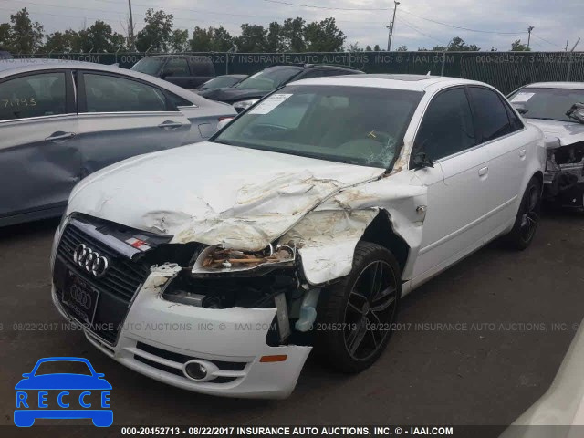 2007 Audi A4 WAUDF78E97A145029 image 1