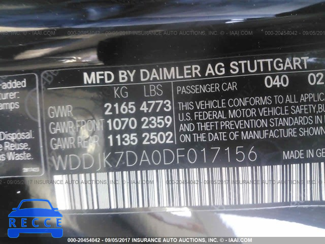 2013 Mercedes-benz SL WDDJK7DA0DF017156 Bild 8