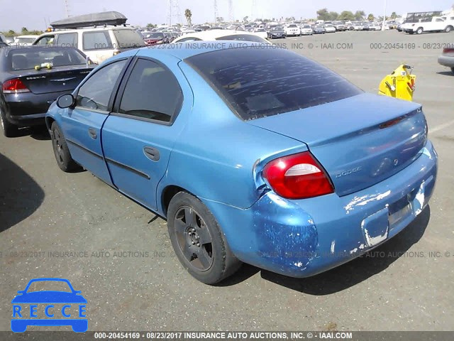 2003 Dodge Neon SE 1B3ES26C43D159180 image 2