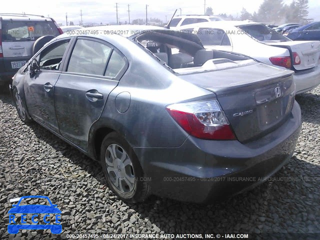 2012 Honda Civic JHMFB4F24CS005259 Bild 2