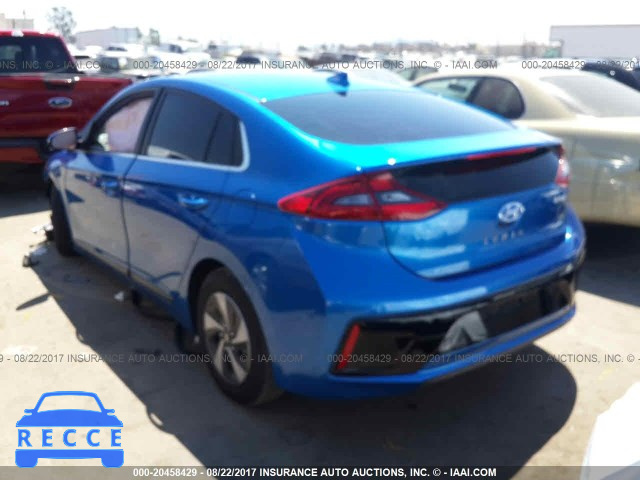 2017 HYUNDAI IONIQ SEL KMHC75LC8HU023666 image 2