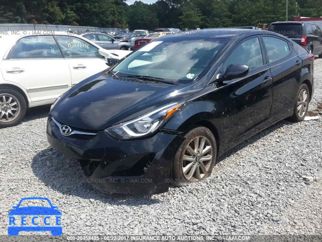 2014 Hyundai Elantra KMHDH4AE4EU027693 image 1