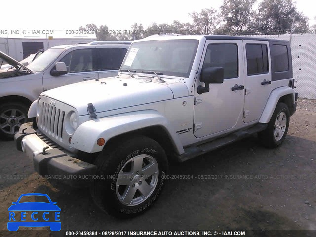 2008 Jeep Wrangler Unlimited SAHARA 1J4GA59198L598193 зображення 1