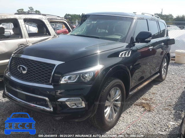 2016 Infiniti QX80 JN8AZ2NFXG9611800 зображення 1