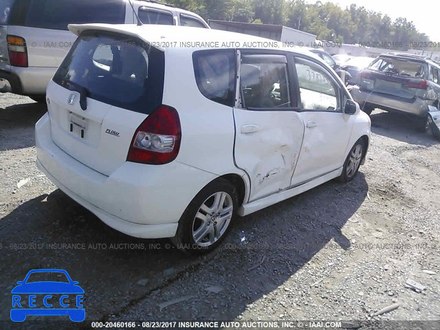 2007 Honda FIT S JHMGD38667S054011 image 3