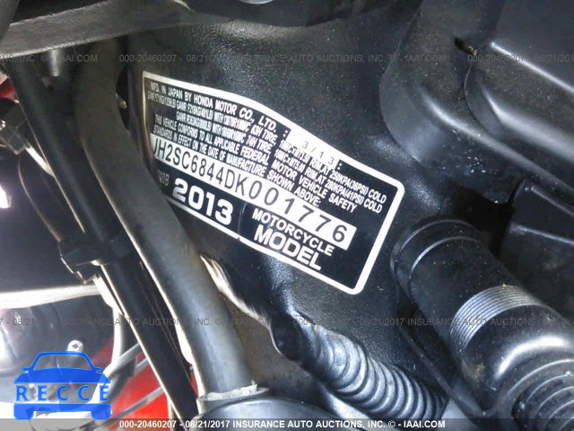 2013 Honda GL1800 JH2SC6844DK001776 image 9
