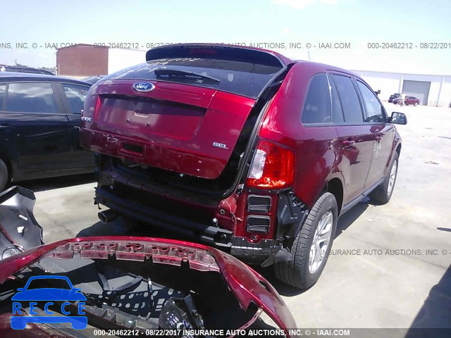 2014 Ford Edge SEL 2FMDK3JC6EBB29612 зображення 3