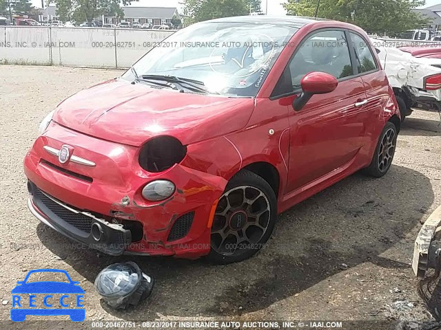 2013 Fiat 500 SPORT 3C3CFFHH8DT543201 Bild 1