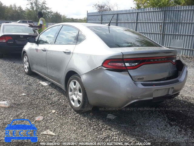 2015 Dodge Dart 1C3CDFAA1FD116776 зображення 2