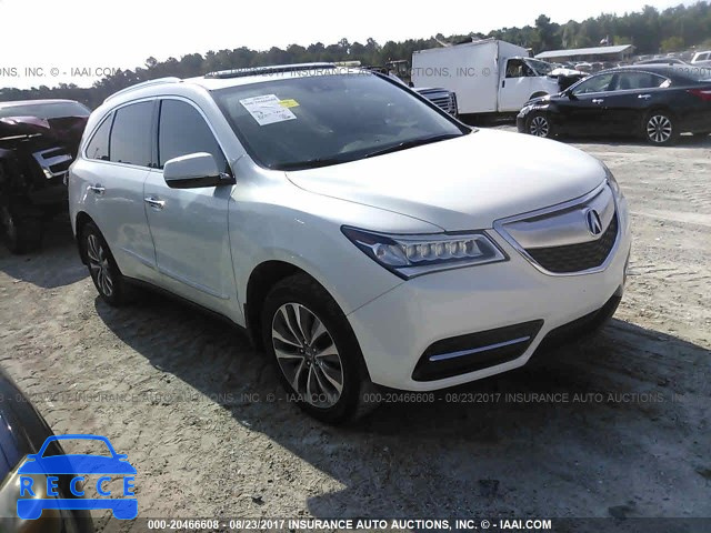 2014 Acura MDX TECHNOLOGY 5FRYD4H42EB042215 зображення 0