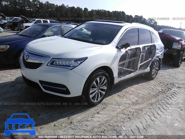 2014 Acura MDX TECHNOLOGY 5FRYD4H42EB042215 зображення 1