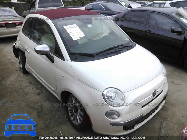 2015 Fiat 500 LOUNGE 3C3CFFER1FT507690 зображення 0