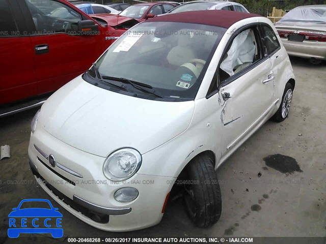 2015 Fiat 500 LOUNGE 3C3CFFER1FT507690 зображення 1