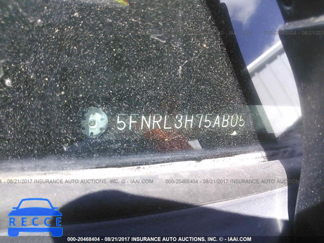 2010 Honda Odyssey EXL 5FNRL3H75AB050767 image 8