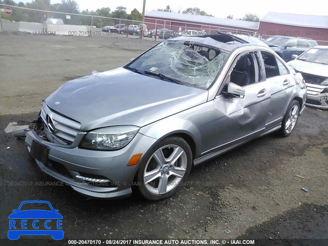 2011 Mercedes-benz C 300 4MATIC WDDGF8BBXBR181705 image 1