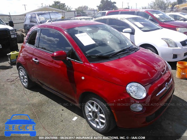 2015 Fiat 500 POP 3C3CFFARXFT695891 Bild 0