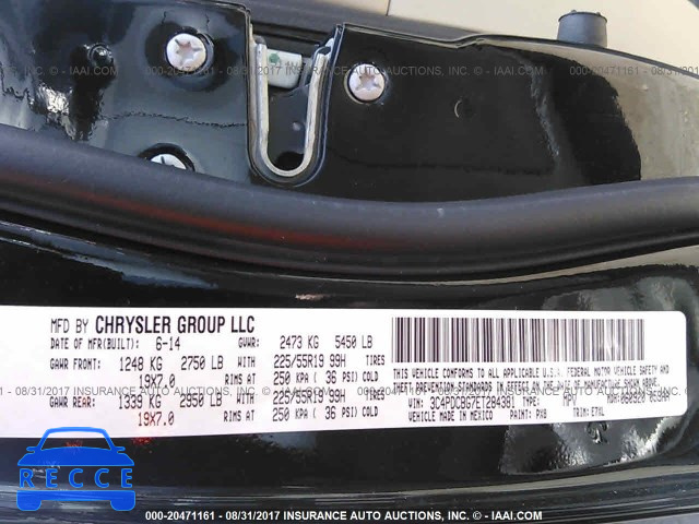 2014 Dodge Journey 3C4PDCBG7ET284381 image 8