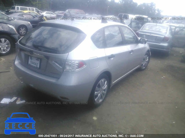 2008 Subaru Impreza JF1GH61688G818551 image 3