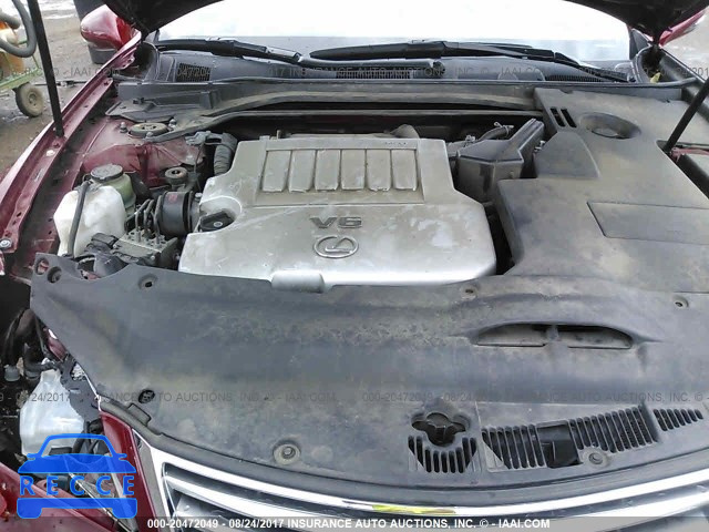 2010 Lexus ES JTHBK1EG6A2366290 зображення 9