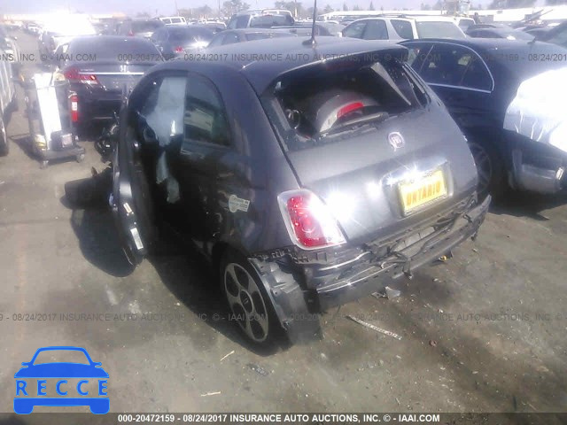 2014 Fiat 500 3C3CFFGE7ET175909 Bild 2