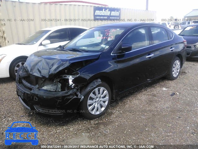 2014 Nissan Sentra 3N1AB7APXEY310823 Bild 1