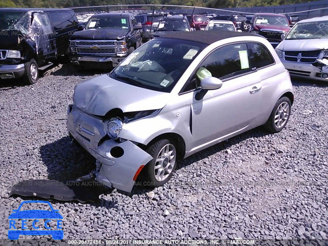 2012 Fiat 500 3C3CFFDR7CT120090 зображення 1