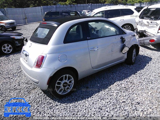 2012 Fiat 500 3C3CFFDR7CT120090 зображення 3