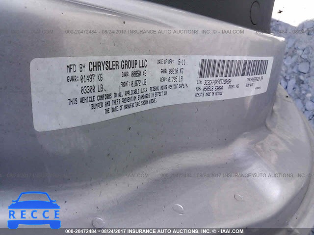 2012 Fiat 500 3C3CFFDR7CT120090 зображення 8