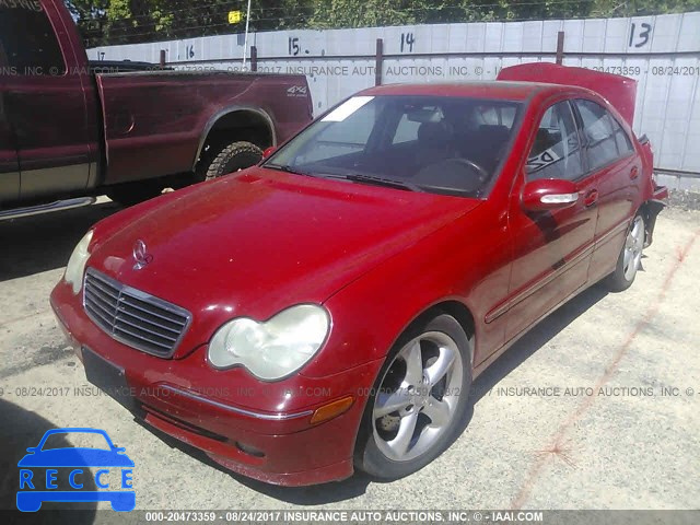 2004 Mercedes-benz C 230K SPORT SEDAN WDBRF40J74F508053 image 1