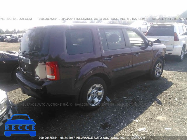 2012 HONDA PILOT 5FNYF4H27CB080272 image 3