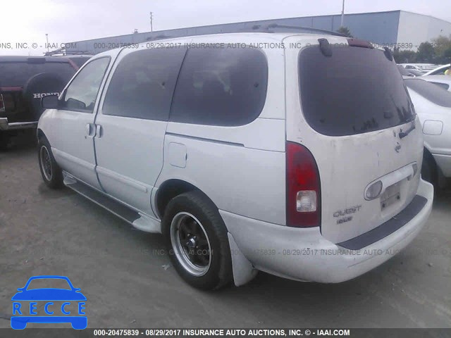 2002 Nissan Quest GLE 4N2ZN17T22D810821 зображення 2