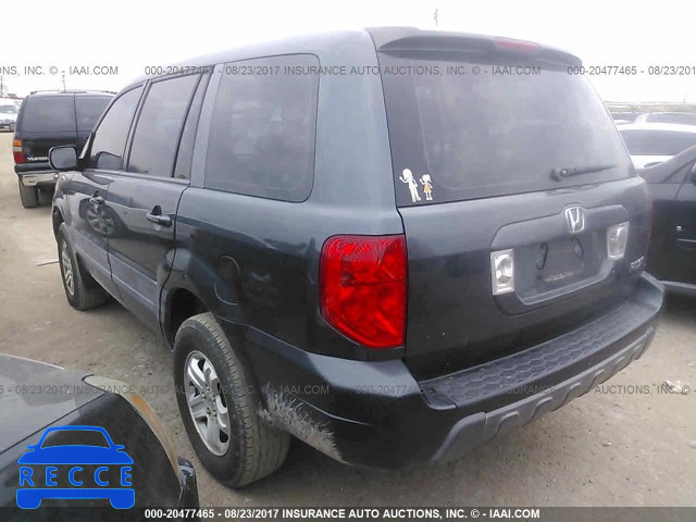 2005 Honda Pilot 2HKYF18195H553728 image 2