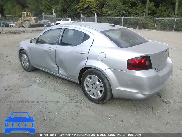 2012 Dodge Avenger 1C3CDZAB2CN325363 Bild 2