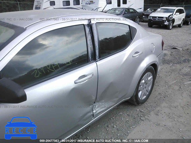 2012 Dodge Avenger 1C3CDZAB2CN325363 зображення 5