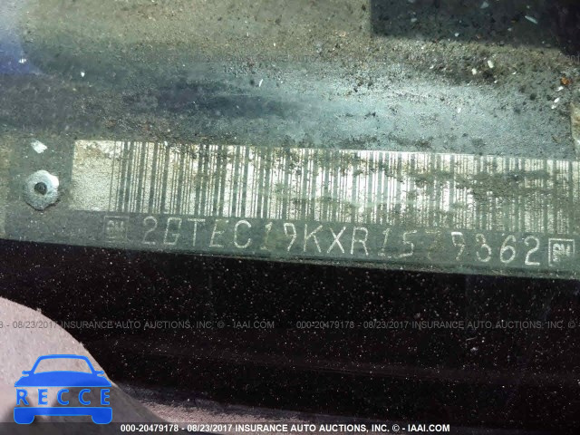 1994 GMC SIERRA 2GTEC19KXR1579362 image 8