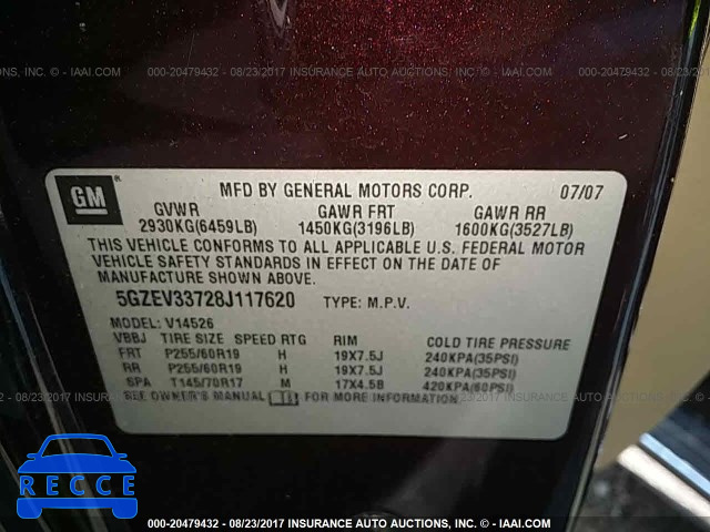 2008 Saturn Outlook 5GZEV33728J117620 Bild 8