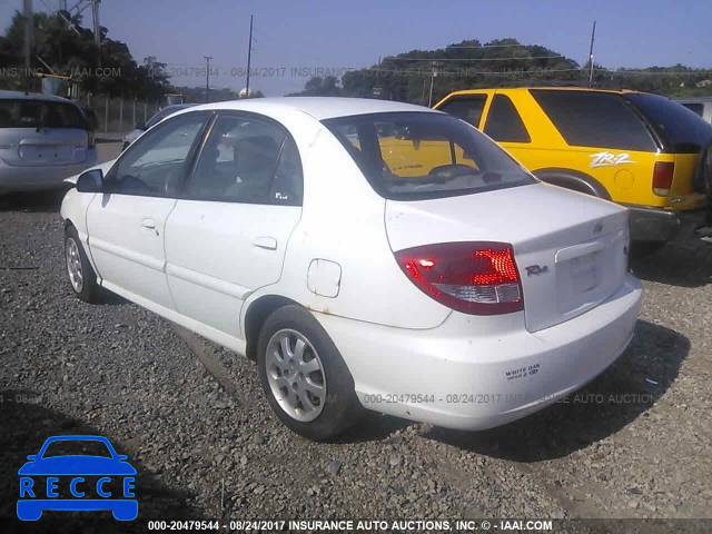 2003 KIA RIO KNADC125X36219859 image 2