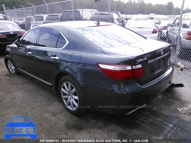 2009 Lexus LS JTHCL46F395002122 image 2