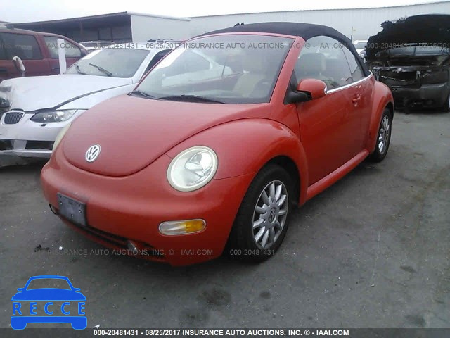 2004 Volkswagen New Beetle 3VWCM31Y94M317654 зображення 1