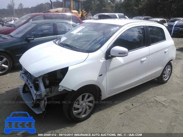 2017 MITSUBISHI MIRAGE ML32A4HJ9HH022136 image 1