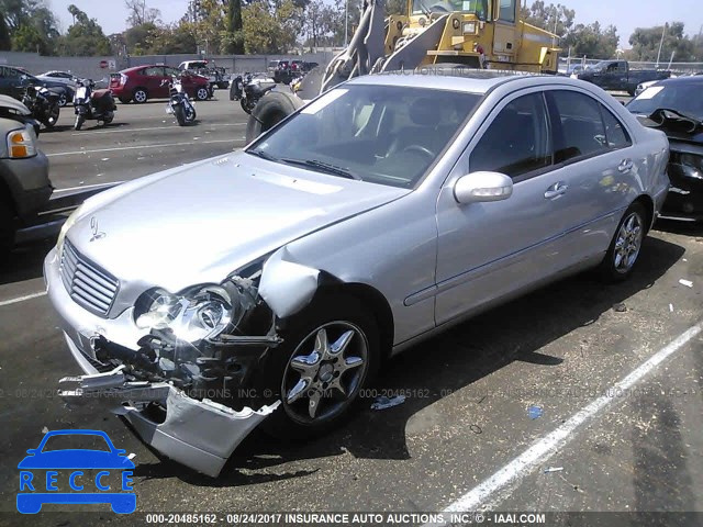 2004 Mercedes-benz C 240 WDBRF61J14A597674 image 1