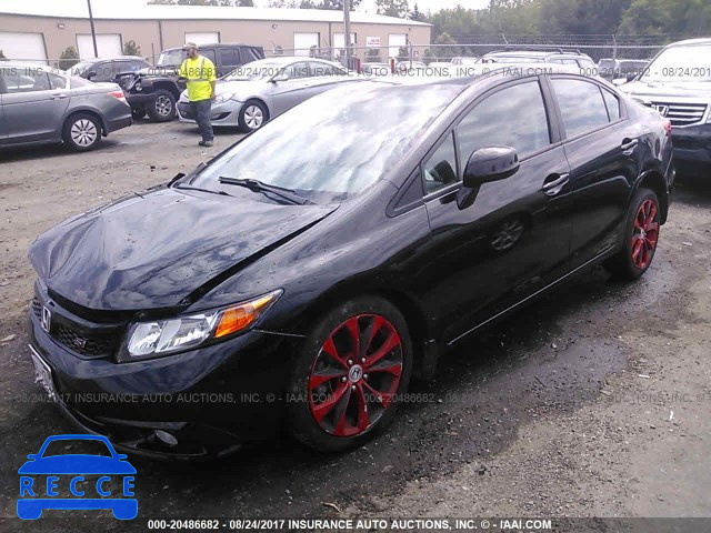 2012 Honda Civic 2HGFB6E57CH703513 зображення 1